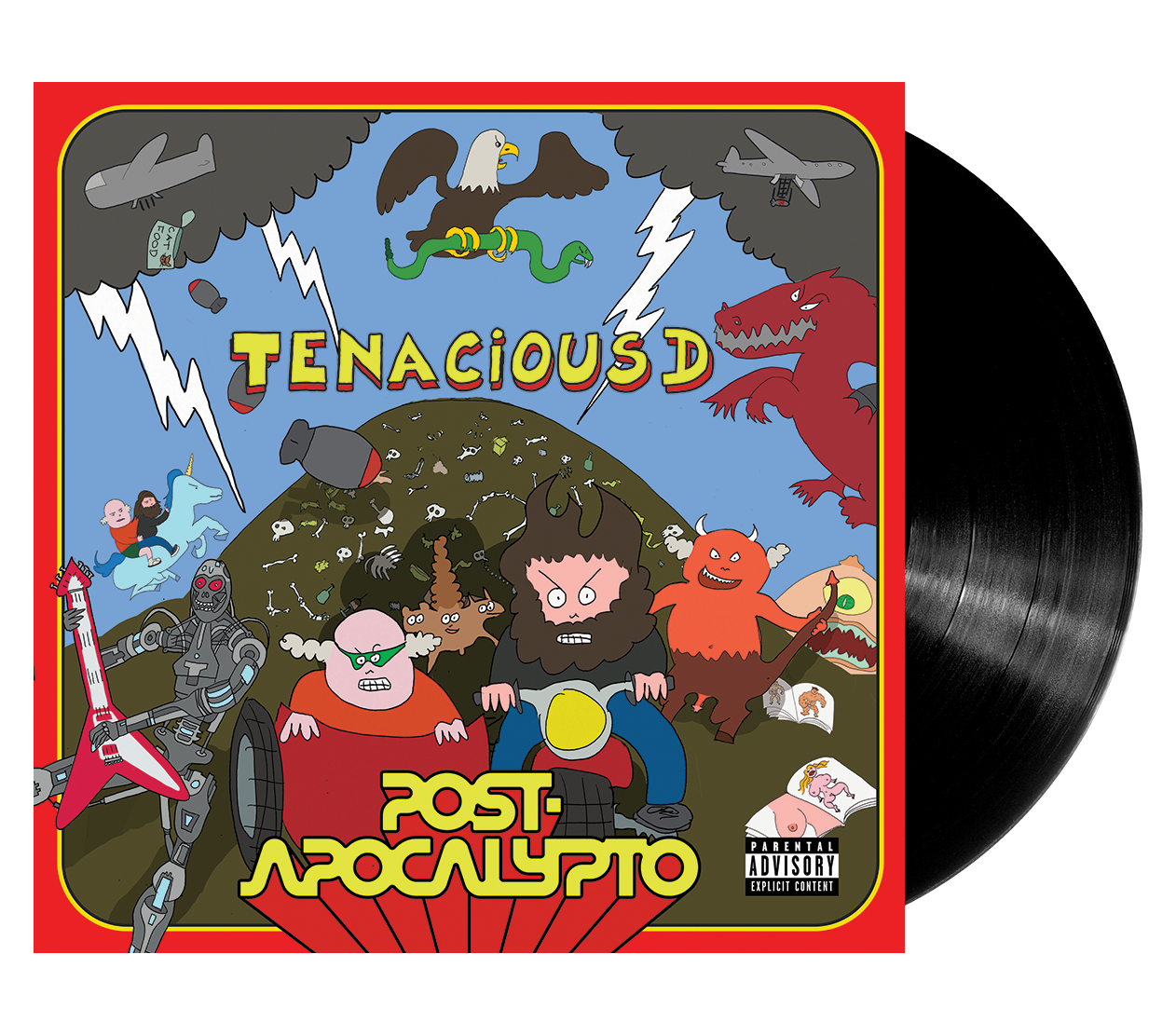 Image of Artwork for Tenacious D's Post-Apocalypto (LP)